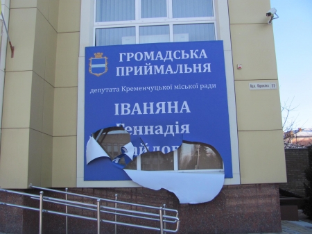 Ночное нападение в Кременчуге: пострадал баннер