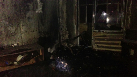 В Кременчуге на Молодежном в пожаре погиб мужчина