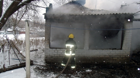 На Полтавщині у пожежі згорів чоловік