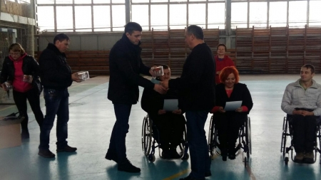 Кременчуцькі АТОвці обіграли спортсменів-візочників в боча