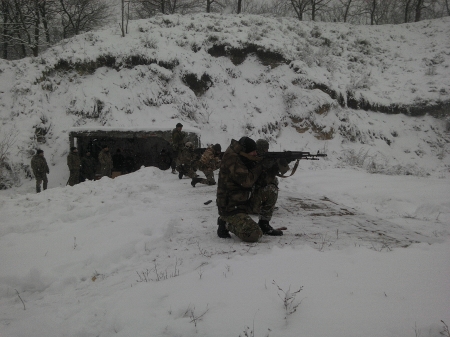 Под Кременчугом военнослужащие устроили праздничную стрельбу