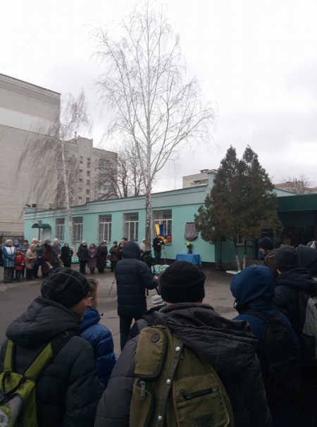 Герої не вмирають: у Кременчуці відкрили меморіальну дошку Антону Бутиріну