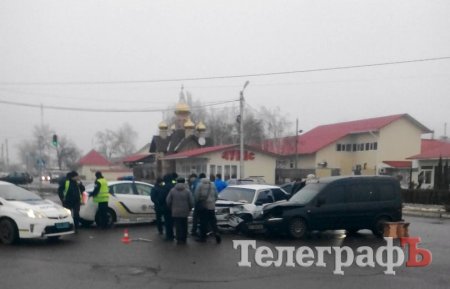 В Кременчуге на Чередниках ДТП: есть пострадавшие