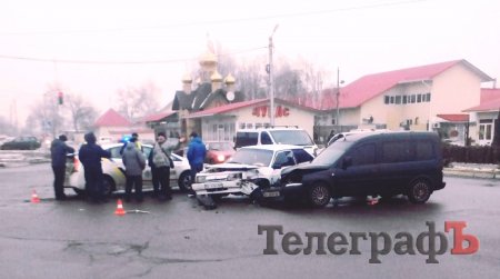 В Кременчуге на Чередниках ДТП: есть пострадавшие