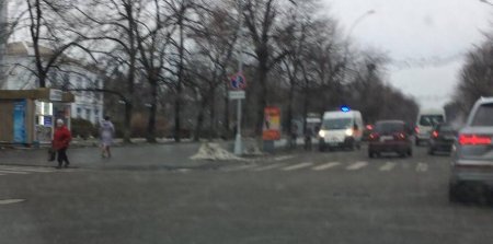 В центре Кременчуга женщина на Matiz'е сбила пешехода