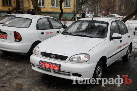 В Кременчуге для центров первой медико-санитарной помощи и детской больницы закупили автомобили