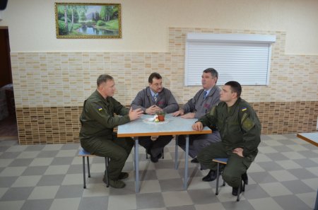 К Новому году кременчугским нацгвардейцам отремонтировали столовую