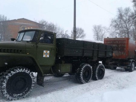 За день Кременчугские спасатели отбуксировали три фуры