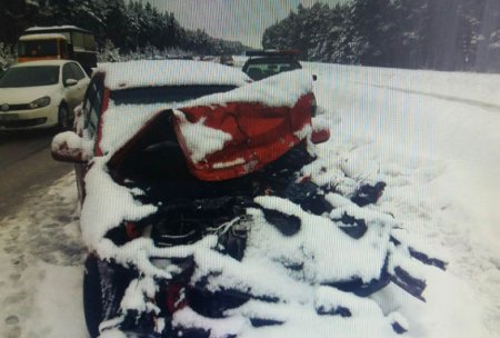 На Полтавщине столкнулись фура и «легковушка»: два человека в больнице