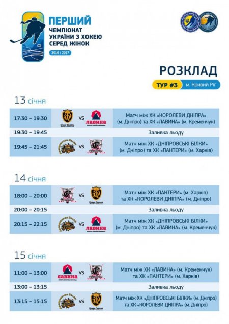 Зі скандалом стартує третій тур жіночого хокею