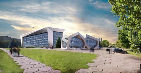 Будівлю Полтавської обласної ради модернізують Будівлю Полтавської обласної ради модернізують