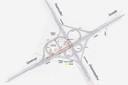 Между Кременчугом и Полтавой хотят сделать дорогу в 4 полосы Между Кременчугом и Полтавой хотят сделать дорогу в 4 полосы