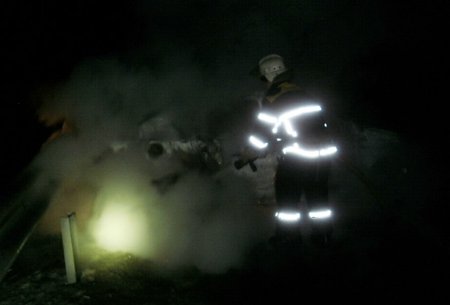 На Полтавщині за минулу добу згоріло 2 автівки