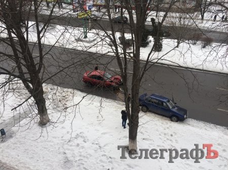 ДТП в Кременчуге: Lanos «поцеловал» «девяносто девятую» Ладу