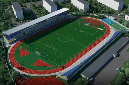 У Кременчуці реконструюють стадіон «Кредмаш»