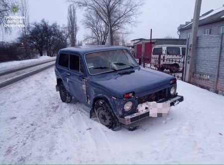 Кременчугские патрульные нашли «Ниву», которая стукнула два Lanos'а и скрылась с места ДТП