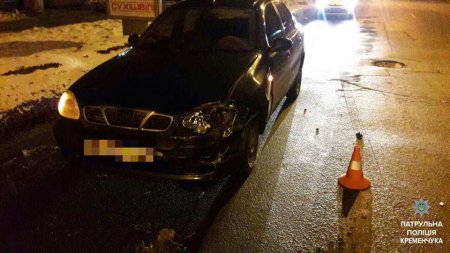 Кременчугские патрульные нашли «Ниву», которая стукнула два Lanos'а и скрылась с места ДТП