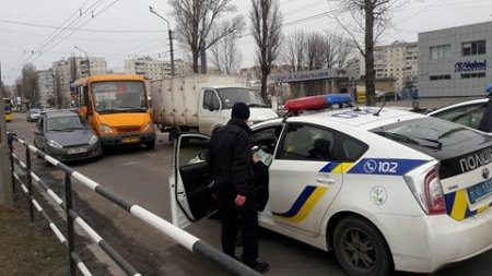 У Кременчуці маршрутка потрапила у ДТП