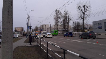 У Кременчуці маршрутка потрапила у ДТП