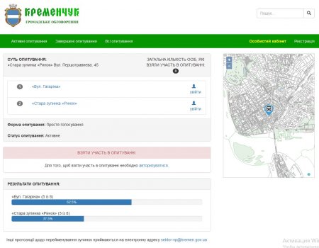 Кременчужани «забили» на перейменування зупинок громадського транспорту