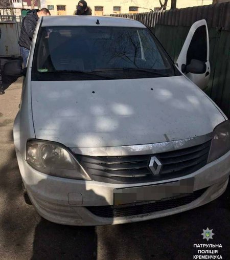 В Кременчуге нашли Renault, который угнали в Одессе