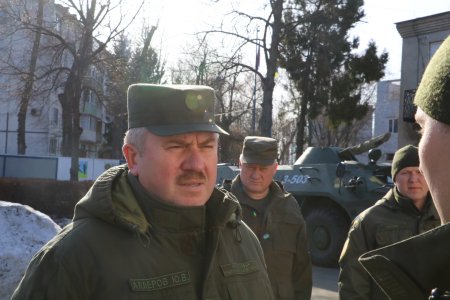 Кременчук з ревізією відвідав командувач Нацгвардії Юрій Аллеров