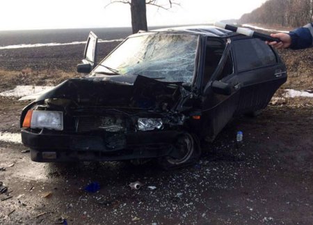 На Полтавщине столкнулись два ВАЗа: один человек погиб, трое получили травмы