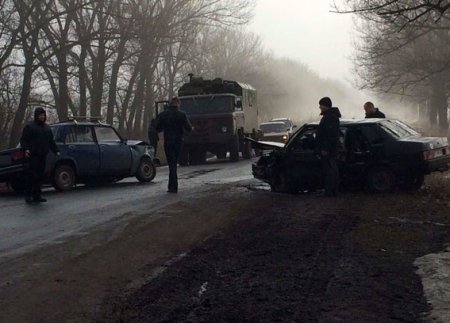 На Полтавщине столкнулись два ВАЗа: один человек погиб, трое получили травмы