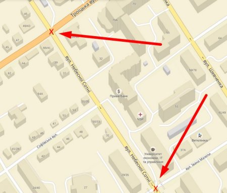 В центре Кременчуга на двух перекрёстках не работают светофоры