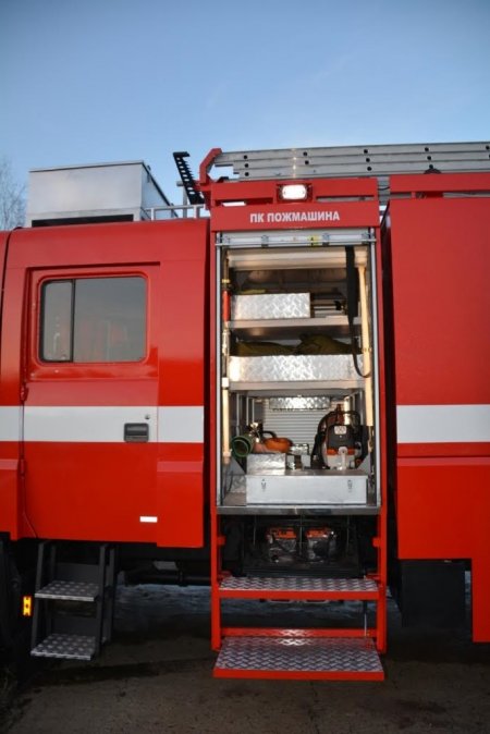 «Пожмашина» и КрАЗ создали новую пожарную машину