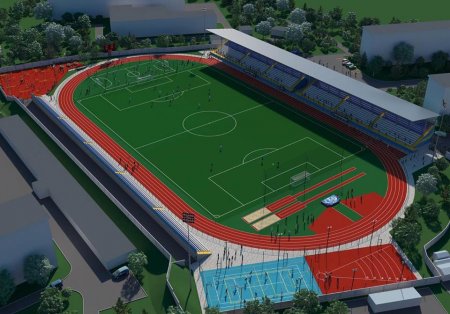 С новым стадионом в Кременчуге смогут проводить Чемпионаты Украины