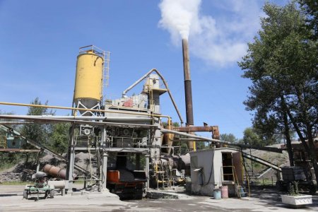 С 1 апреля в Кременчуге заработает асфальтный завод: должен вонять меньше