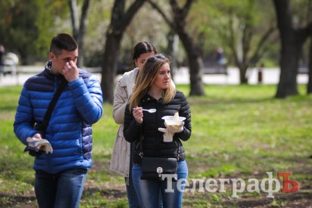 Кременчугская молодежь вычистила 3 городских парка