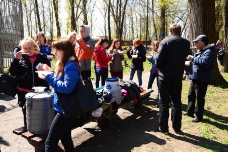 Кременчугская молодежь вычистила 3 городских парка