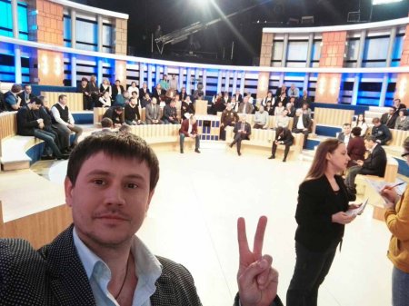 Кременчугский активист Кирилл Климчук засветился на Первом канале РФ