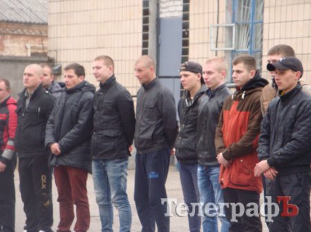 30 призовників з Кременчука відправилися на строкову військову службу
