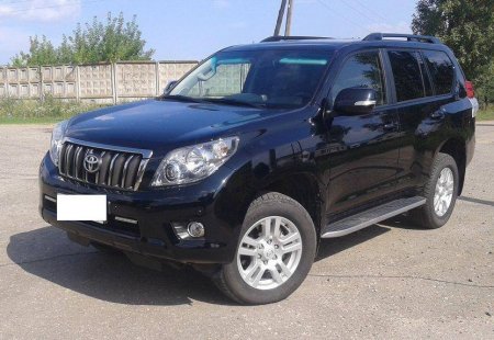 Угнанный в Кременчуге внедорожник Toyota Land Cruiser Prado нашёлся