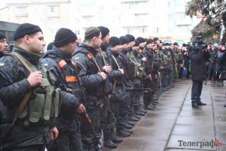Кременчугских нацгвардейцев забирают охранять «Евровидение»