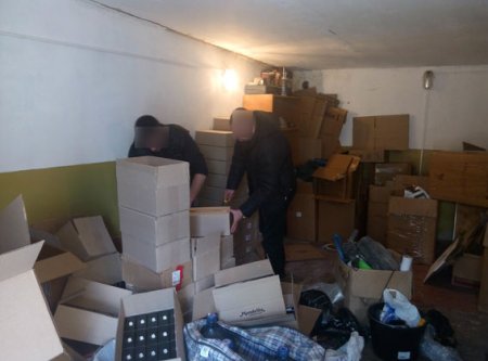 В Полтаве «прикрыли» подпольный цех по производству кофе и бытовой химии известных марок