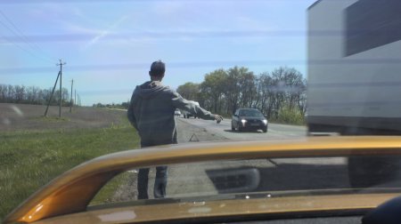 В Кременчуге провели социальный эксперимент над водителями