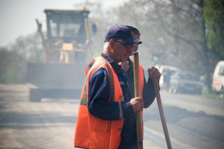 Голова Полтавської ОДА проінспектував ремонт дороги М-22 Полтава-Кременчук-Олександрія