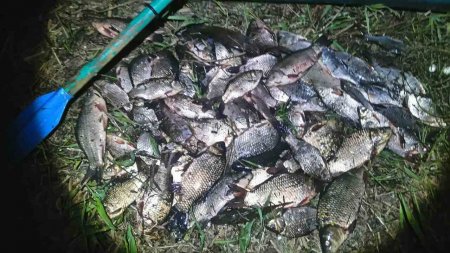 На Кременчугском водохранилище поймали двоих браконьеров