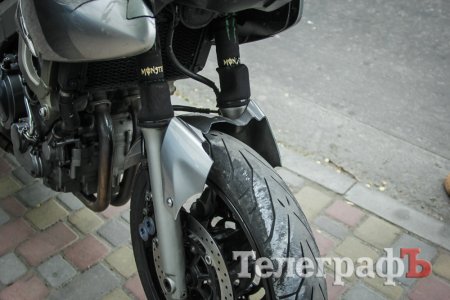 В Кременчуге на улице Киевской сбили мотоциклиста