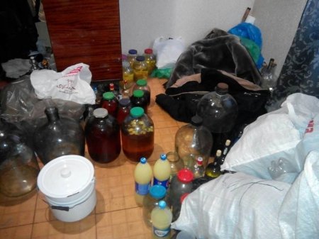 У Кременчуці «прикрили» лікеро-горілчаний цех