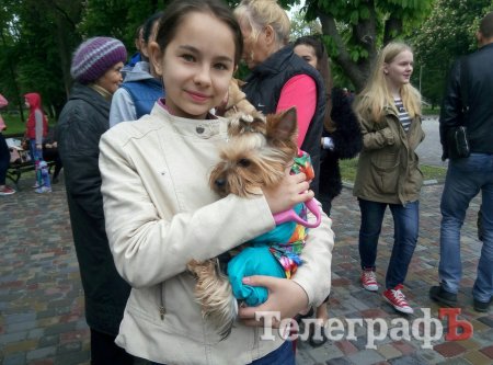 Костюмированный парад животных в Кременчуге