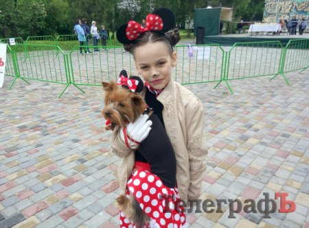 Костюмированный парад животных в Кременчуге