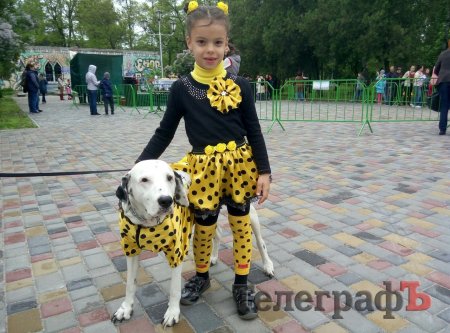Костюмированный парад животных в Кременчуге