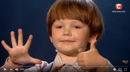 5-летний Миша Ильин со «стихическим талантом» не прошел в финал «Україна має талант»