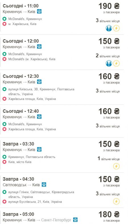 Перевозчики повысили стоимость проезда в междугородних маршрутках