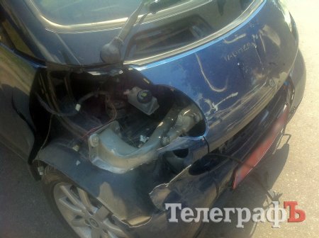 В Кременчуге Smart «догнал» Nissan